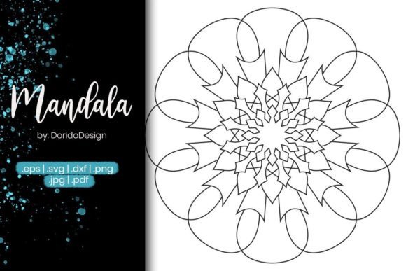 Mandala Coloring Page Vol.13: Graphics for Coloring Pages Amp