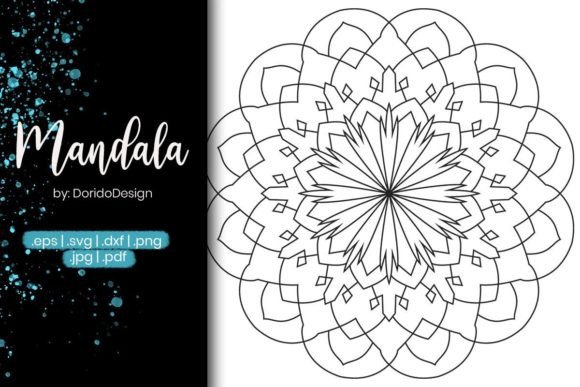 Mandala Coloring Page Vol.44