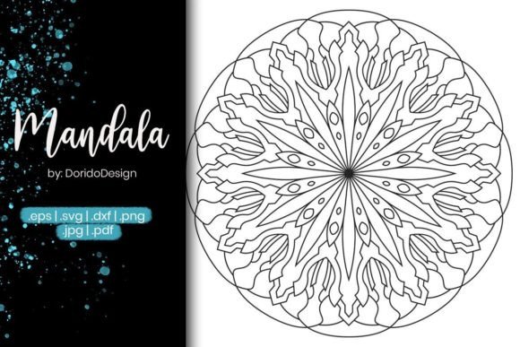 Mandala Coloring Page Vol.47